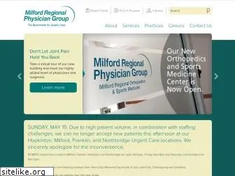 milfordregionalphysicians.org