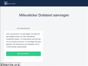 milieusticker-duitsland.nl