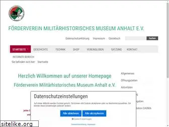 militaermuseum-anhalt.de