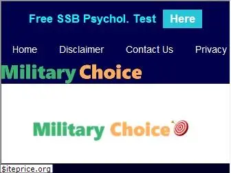 military-choice.blogspot.in