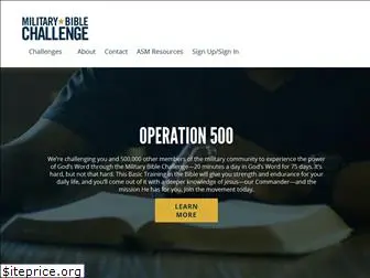 militarybiblechallenge.net