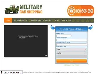 militarycarshipping.com