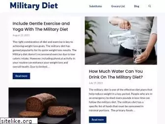 militarydiet.net