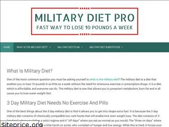 militarydietpro.com