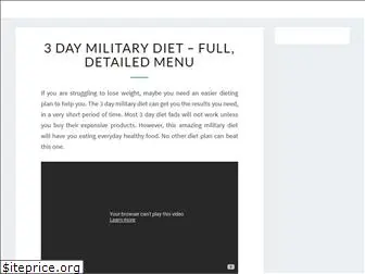 militarydietzone.com