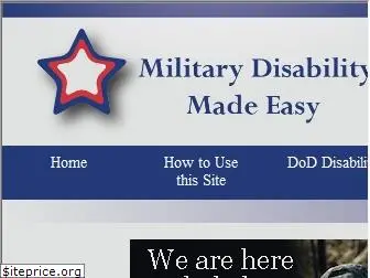 militarydisabilitymadeeasy.com
