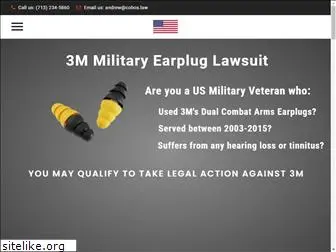 militaryearplug.com