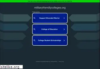 militaryfriendlycolleges.org