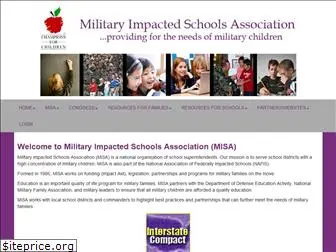 militaryimpactedschoolsassociation.org