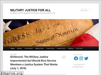 militaryjusticeforall.com