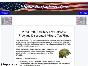 militarytaxsoftware.com