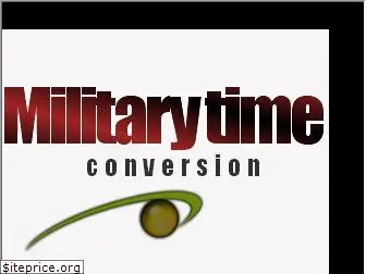 militarytimeconversion.com