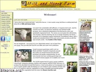 milkandhoneyfarm.com