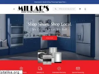 millarsappliance.com