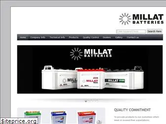 millatbatteries.com