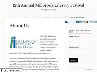 millbrookliteraryfestival.org