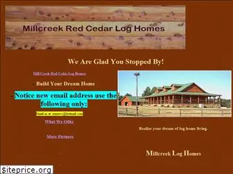 millcreekredcedarloghomes.com