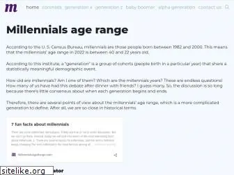 millennialsagerange.com