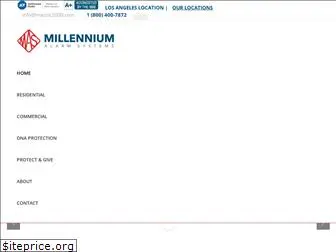 millenniumalarmsystems.com