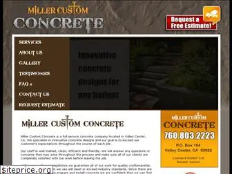 millercustomconcrete.com