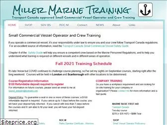 millermarinetraining.com