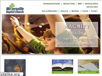 millersvillebaptistchurch.com