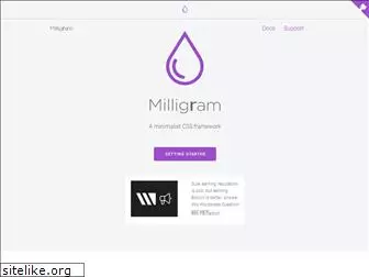 milligram.io