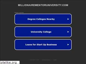 millionairementoruniversity.com