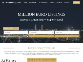 millioneurolistings.com