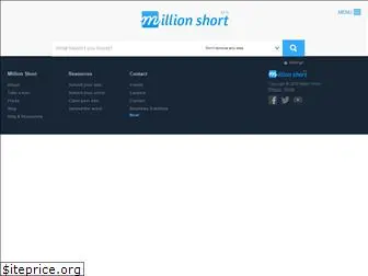 millionshort.com