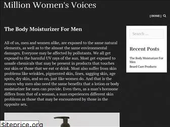 millionwomensvoices.com
