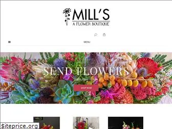 millsflowershop.com