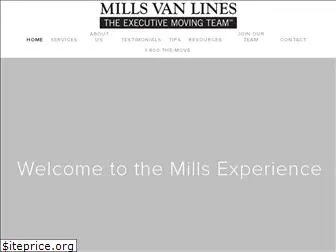 millsvanlines.com