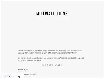 millwalllions.com