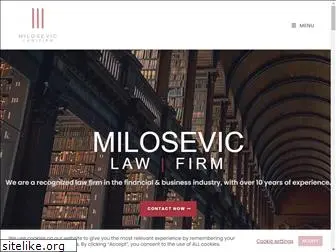 milosevic-law.com