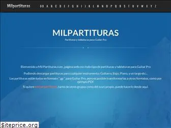milpartituras.com