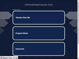 milrecetasperuanas.com