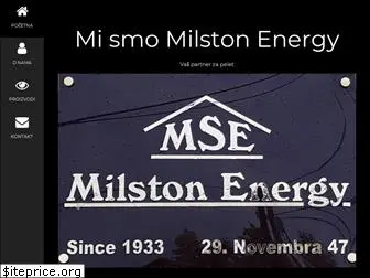 milstonenergy.com