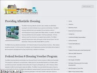 miltonhousingauthority.com