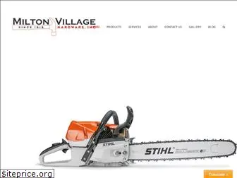 miltonvillagehardware.com