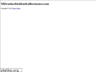 milwaukeebioidenticalhormones.com