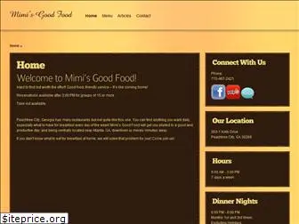 mimisgoodfood.com