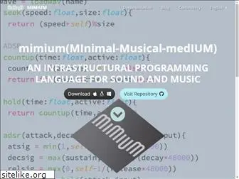 mimium.org