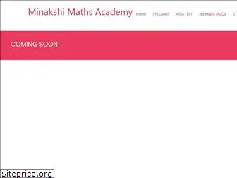 minakshimaths.com