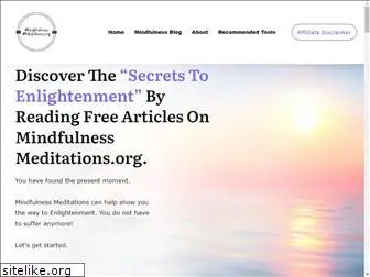 mindfulnessmeditations.org