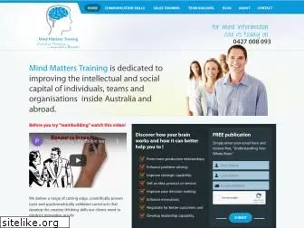 mindmatterstraining.com.au