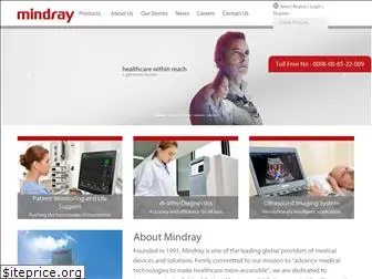 mindrayindia.com