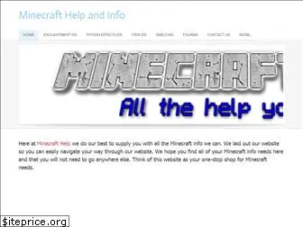 minecraft-helpandinfo.weebly.com