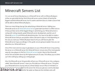 minecraft-server-list.me