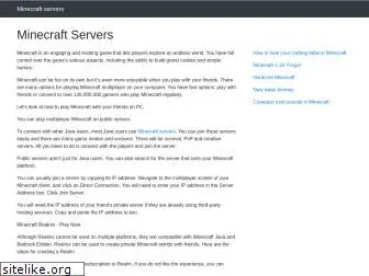 minecraft-servers.live